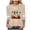 Beige, variant on CAICJ98 Womens Casual Halloween 3/4 Sleeve Crew Neck Tee Shirts Pumpkin Ghost Shirts Fall Tops Halloween Tshirts for Women (Black,M)