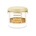 thumbnail image 1 of Colador de yogur hecho a sí mismo cremoso griego filtración a presión separador de suero, 1 of 7