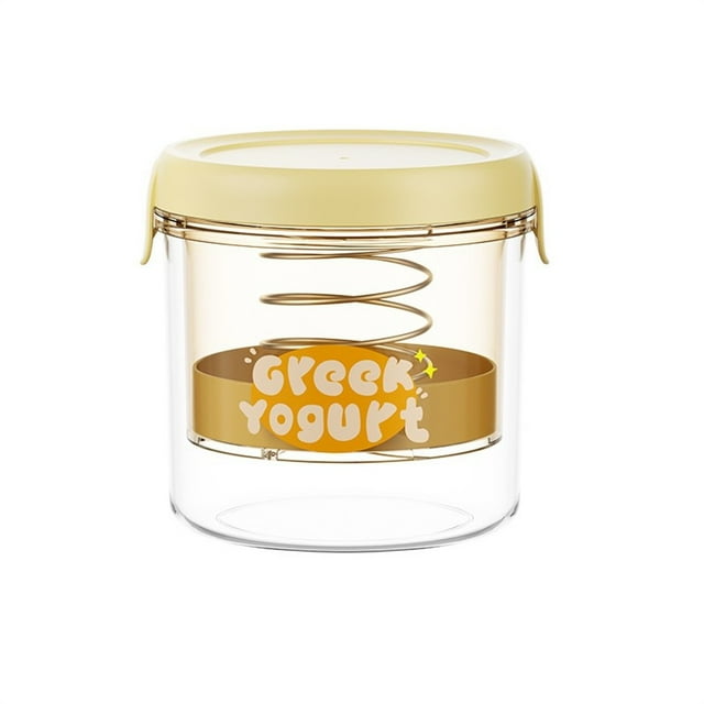 Colador de yogur hecho a sí mismo cremoso griego filtración a presión separador de suero