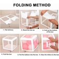 thumbnail image 4 of Baby Shower Boxes Party Decorations, 4-Pack Transparent Balloons Boxes Dcor with BABY Letters Blocks for Boys Girls Baby Shower Decorations Gender Rev, 4 of 4