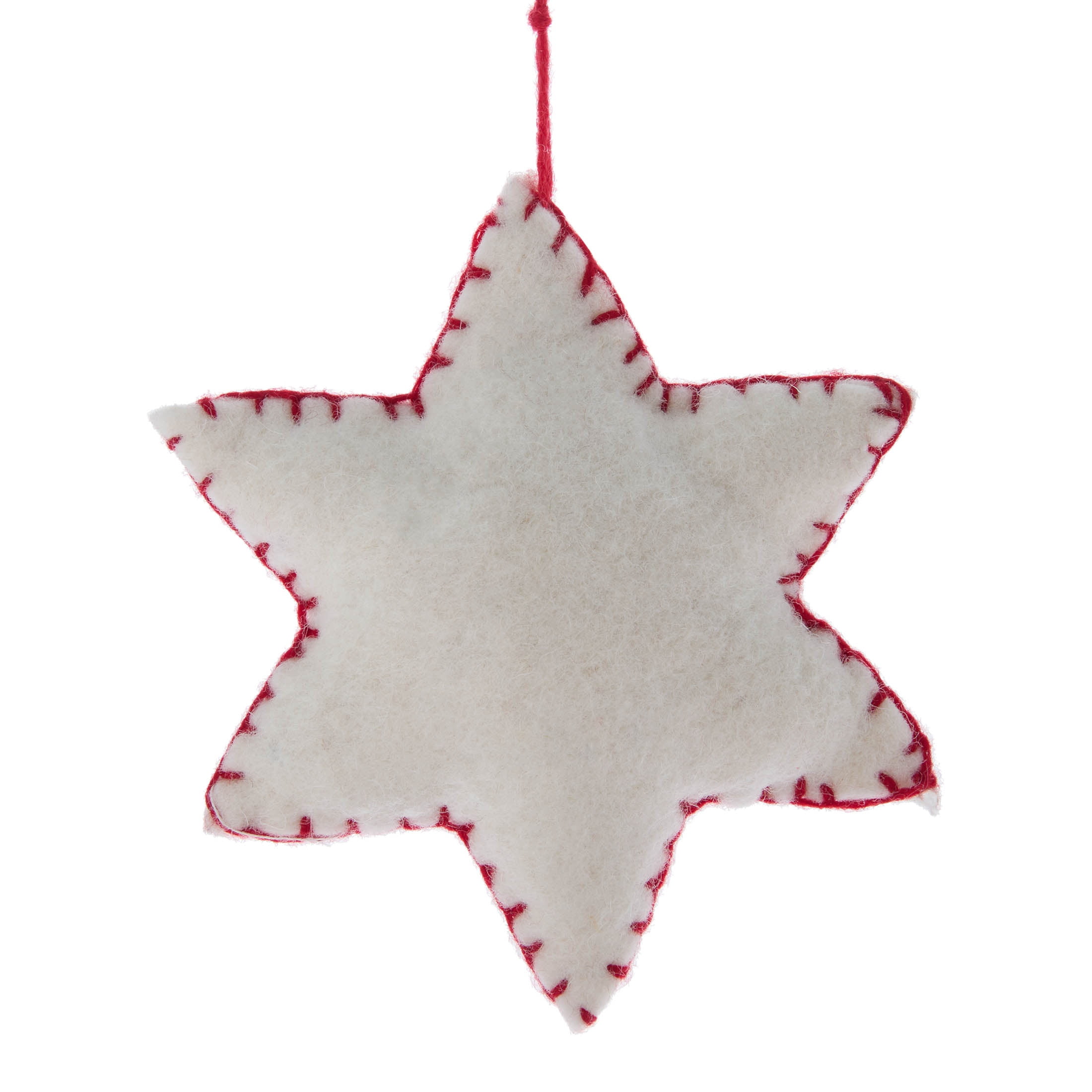 Multicolor Felt Star Christmas Ornament, 5", by Holiday Time