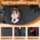 thumbnail image 3 of Funda impermeable para asiento trasero de coche para perros NECKORY, negra, 3 of 7