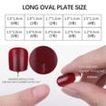 thumbnail image 3 of WIFKLSIIPG 24PCS Nails Reusable Stick on Nails Press on Full Cover False Nail Tips, 3 of 3