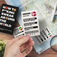 thumbnail image 2 of Rude Hand Gestures Cards Pocket Cursing Cards Swear Language Funny Cards Gifts, 2 of 3
