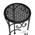 thumbnail image 5 of Pure Garden Plant Stands  Set of 3 Indoor or Outdoor (Black), 5 of 8