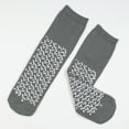 thumbnail image 1 of Double Sided Slipper Socks 1 Pair Grey (XX-Large), 1 of 1