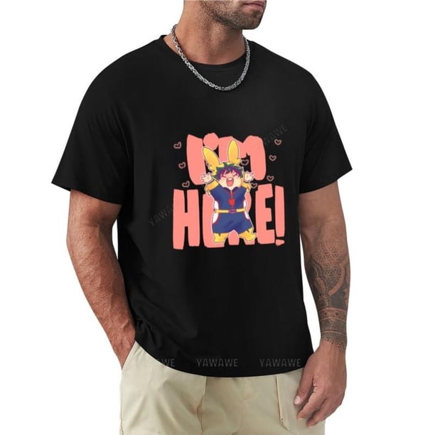 Camisetas de verano para niños camiseta para hombre ¡I'm here! Camiseta de estética hippie para hombre ropa informal con estilo