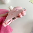 thumbnail image 5 of Cute Case for iPhone 14 Pro Max Kawaii 3D Squishy Pig Cartoon Soft Silicone Creative Fun Cover Soft Women Girls Slim Fit Anti-Drop Protective Case for iPhone 14 Pro Max (Bubble Gum Pig), 5 of 16