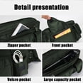 thumbnail image 6 of Clearance! Boovnll Crossbody Bag, Large Capacity Fashion Zipper Crossbody Bag Men Women Chest Pack, Purse, Sling Bag, Easy to Clean Dirt-Proof Water Proof for Hiking, Camping, Outdoor, Trip, Sling Bag, 6 of 6