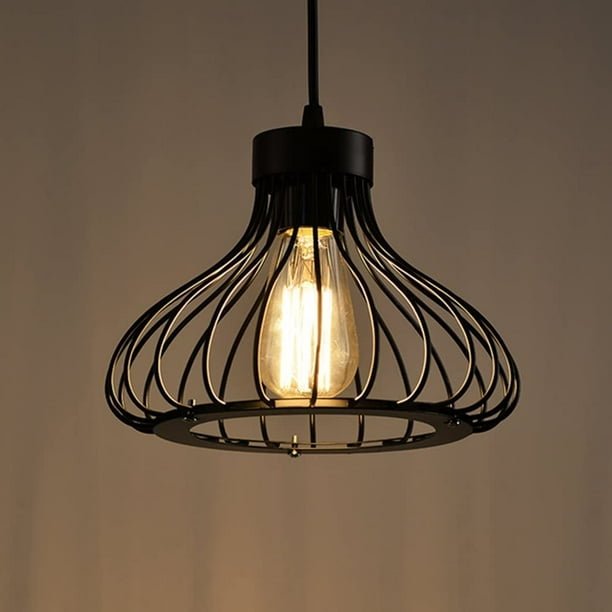 Plafonnier Industrielle, Lampe de Plafond Rétro, E27 Vintage