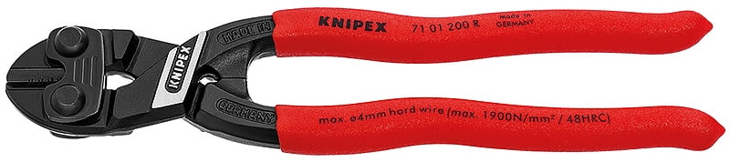 KNIPEX Tools 71 01 200 R CoBolt High Leverage Compact Fencing Bolt Cutters by KNIPEX Tools