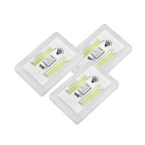 TAILTOSS Plug In Emergency Light 1Pack White Cob Led Light Magnetic Base