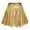 hwj# Gold116, variant on Huowey Women'S Fashion Leather Pleated Skirts High Waist Solid Color Short Skirt Ruffles Sparkly Shiny Flared Loose Skater Stylish Stretchy A Line Mini Skort,Gold,XL