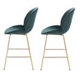 thumbnail image 3 of Heavenly Collection Tabouret de Comptoir en Vert, 3 of 3