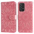 thumbnail image 2 of Funda tipo cartera GANGXUN para Samsung Galaxy A52 , diseño girasol, cuero PU, soporte, cierre magnético, tarjetero, 2 of 5