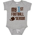 thumbnail image 3 of Inktastic My First Football Season Boys or Girls Baby Bodysuit, 3 of 5