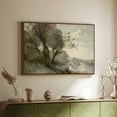 thumbnail image 6 of Vintage Landscape-MXVIII By Wexford Home Framed in Walnut Wood Gallery Wrapped Canvas 17 in. x 25 in., 6 of 7