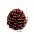 thumbnail image 3 of Cadancy Pine Cone Shape Scented Candles Soy Wax Aromatherapy Home Decor Tabletop Centerpiece Christmas Winter Holiday Decoration Indoor Fragrance Gift Set Party Seasonal Ornament, 3 of 7