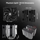thumbnail image 5 of Enfriador de aire para CPU Thermalright PS120SE, 7 tubos de calor, doble de 120 m, 5 of 5