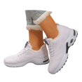thumbnail image 2 of Uobin Women Winter Lace-Up Sneakers Warm Lined Thick Sole Casual Sports Shoes Fall Daily Wear, 2 of 7