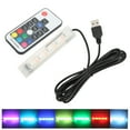thumbnail image 4 of Fish  Lamp, Plastic Remote Control Lightweight Adjustable Brightness Small Aquarium Light Colorful  For Landscape For Aquatic Plants Black Wire,White Wire, 4 of 8