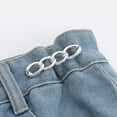 thumbnail image 4 of Waistband Tightening Tool for Jeans & Pants - Adjustable Waist Cincher, No-Sew DIY Waist Reducer Pin for Women Men, Silver (1pc), 4 of 4
