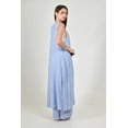 thumbnail image 3 of Set largo rayado Roman Fashion /Juvenil, 805 (Azul claro) azul EG, 3 of 5