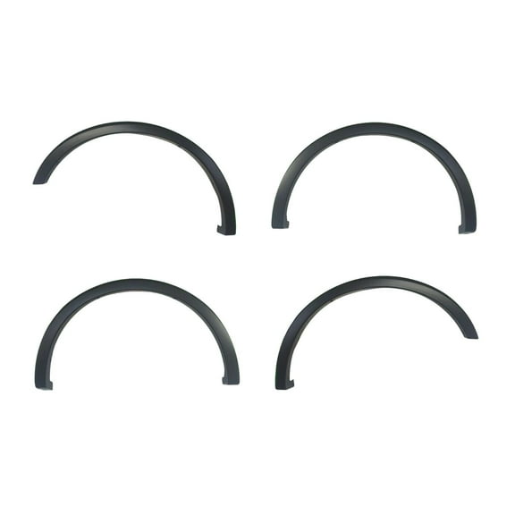 HUZOK Style Wheel Protector Flare for Ford for F150 2015-2017 Paintable Finish Full Set Front 0.50" Rear 0.50"-Additional Tire Coverage