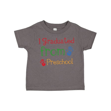 

Inktastic I Graduated from Preschool Gift Toddler Boy or Toddler Girl T-Shirt