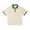 Beige, variant on Mens Short Sleeve Polo Shirt Color Block Contrast Trim Soft Breathable Casual Undershirt Sports Business Classic Polo Shirt