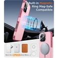 thumbnail image 5 of Designed for iPhone 16 Pro Max Case Phone Case for 16 Pro Max Pink | Magnetic, Compatible with Magsafe, Military Grade Drop Protection, Dropproof, Heavy Duty, Tough, Rugged, Shockproof, 6.9", 5 of 14
