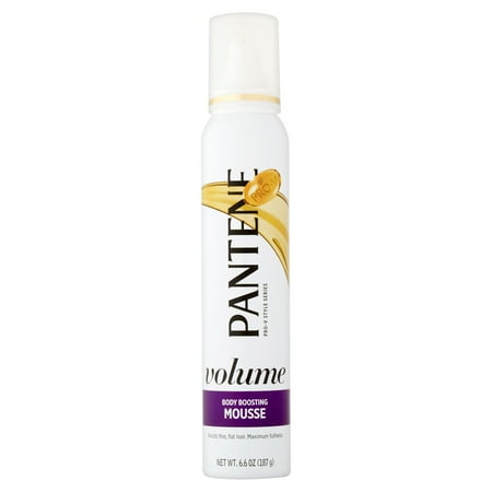 Pantene Pro-V Fine Hair Style Triple Action Volume Maximum Hold Mousse 6.6 Oz