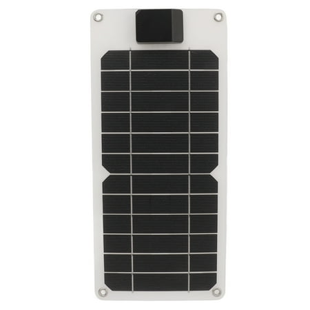 

Solar Panel Kit 8W 5V USB Output Waterproof Shock Resistant Monocrystalline Solar Panel for Car Boat Trailer RV