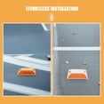 thumbnail image 3 of Moluckfu 4Ud Reflectores Para Divisores Con Visibilidad Mejorada Y Durabilidad Profesional, 3 of 6