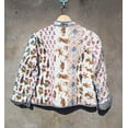 thumbnail image 2 of Patchwork Floral Print Cotton Handmade Kantha Jacket, Womens Clothing Quilted Reversible Coat Kimono Indian Hand Printed Vintage Boho Vest Christmas Gift CQJ-03_XL, 2 of 2