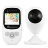 2.4 Inches LCD Baby Monitor Two-Way Audio 2.4G Wirelessly Temperature Detection Night Vision Home Camera Built-in Lullabies for Baby Pet Elderly