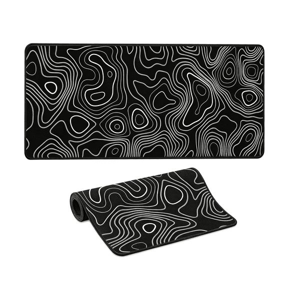 GJX Mouse Pad Gaming - Desk Mat for Keyboard and Mouse - Large Mouse Pads for Desk, Gaming Mousepad with Non-Slip Base, Desks Pad (31.5" X 11.8") for Game, Office and Home