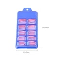 thumbnail image 3 of MasteelfCA 2 Boxes Flat Tip False Nails Solid Color Artificial Fake Nails Press on Nails, 3 of 8