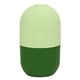 thumbnail image 1 of Rodillo de hielo para rostro, molde de hielo frío, soporte de silicona reutilizable para belleza facial, cuidado facial casero, rayas verdes, 1 of 15
