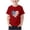 Red01, variant on XUNKUSGA 250 Anniversary USA Shirt for Toddler Boys Girls Kids Classic Soft Cotton Short Sleeve Going Out Tops USA Flag Graphic 4Th Of July Top for 3-15 Years,White