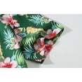 thumbnail image 5 of SSLR Mens Hawaiian Shirts Floral Beach Shirts Tropical Shirts Short Sleeve Casual Button Down Shirts, 5 of 7