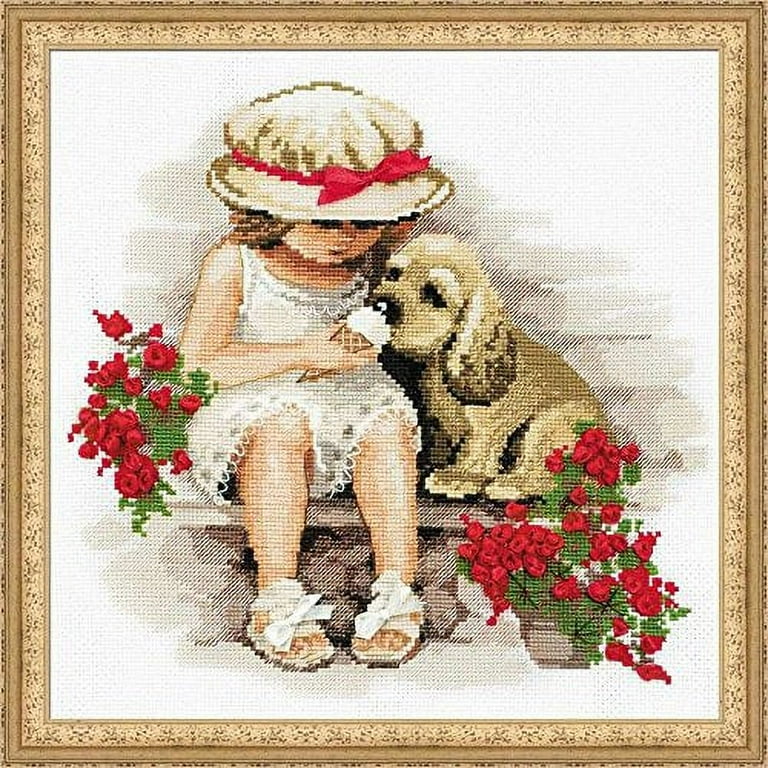 RIOLIS & RIOLIS Cross Stitch Kits Cross Stitch Kits with Ribbons