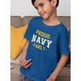 thumbnail image 2 of Proud Navy Family T-Shirt Toddler -Navy Designs,  5 Toddler, 2 of 4