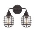 thumbnail image 1 of Savoy House Connell 2 Light Bath Bar in English Bronze, 1 of 1