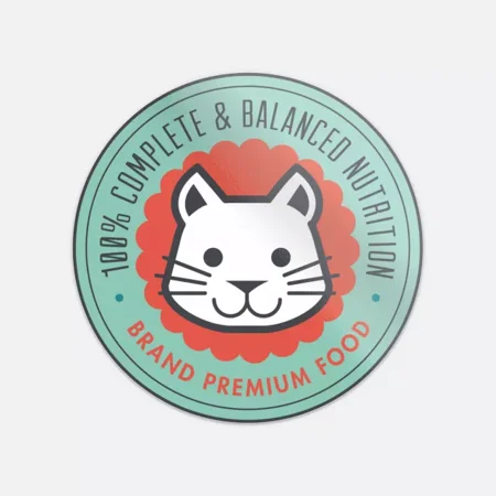 DOPASTICKER Complete & Balanced Nutrition Food Petshop Badge Sticker Phone Decal Water Bottle Stickers Cars Stickers Water Bottle Stickers For Kids