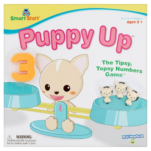 Smart Start Puppy Up Play Monster The Tipsy Topsy Numbers Game
