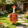 thumbnail image 6 of Sahpxhe Halloween Porch Goose Outfit Decorations, Thanksgiving Holiday Clothes Costume for Lawn Goose Statue Outdoor Patio Party Decor Fits 23 in Multicolor, 6 of 6