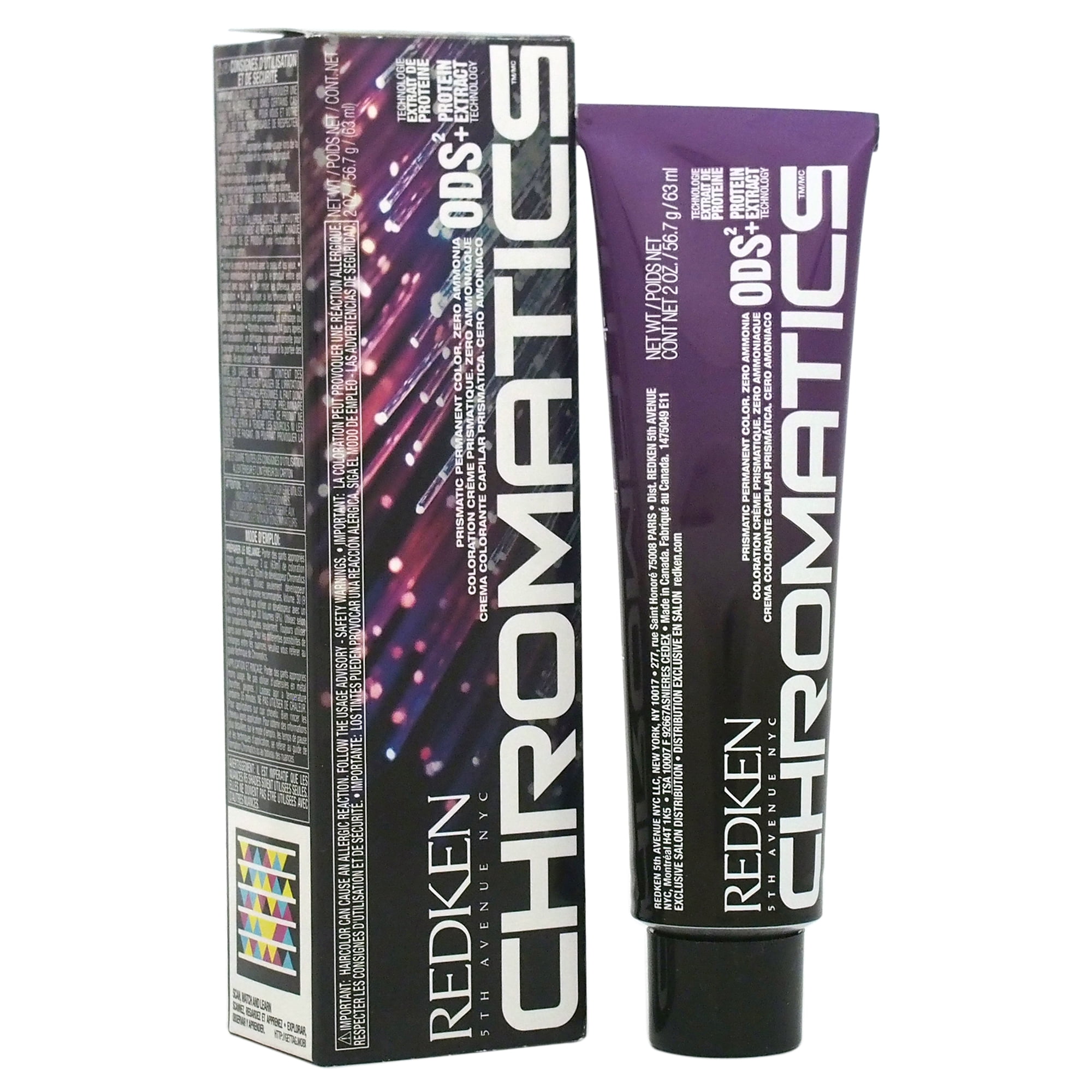 Redken Chromatics Prismatic Hair Color 7Ago (7.13), Ash/Gold, 2 Oz