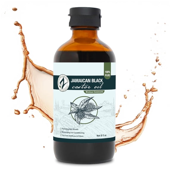 Zatural Black Castor Oil Tropic Jamaican Black Castor Oil (8 Ounce)