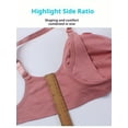 thumbnail image 5 of 5 pieces, seamless nursing bra | underwire maternity and postpartum bra | high-end nursing bra (Twilight series, plus size), 5 of 11